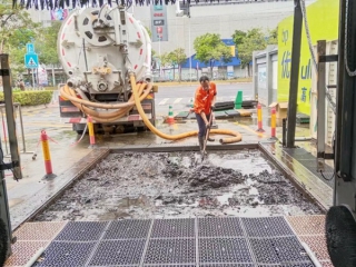 智能自動(dòng)洗車機(jī)清淤1